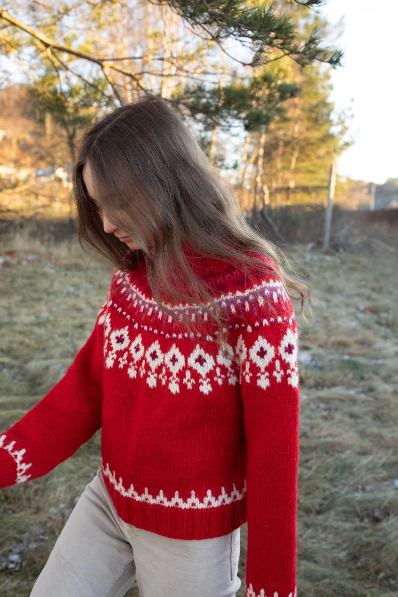 Julegrynet Genser Dame
