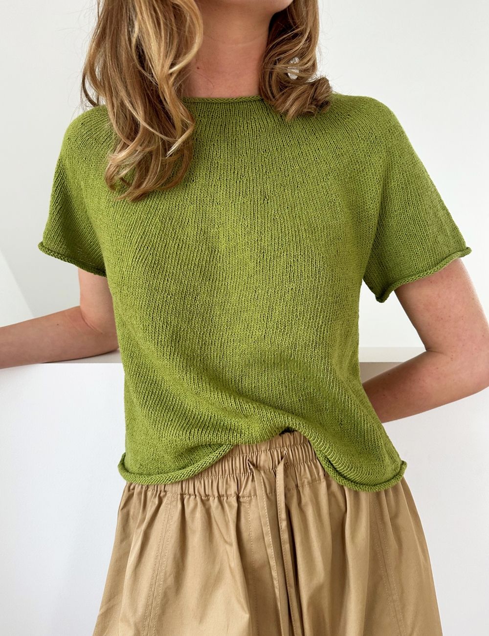 Plain Yoke Tee 28