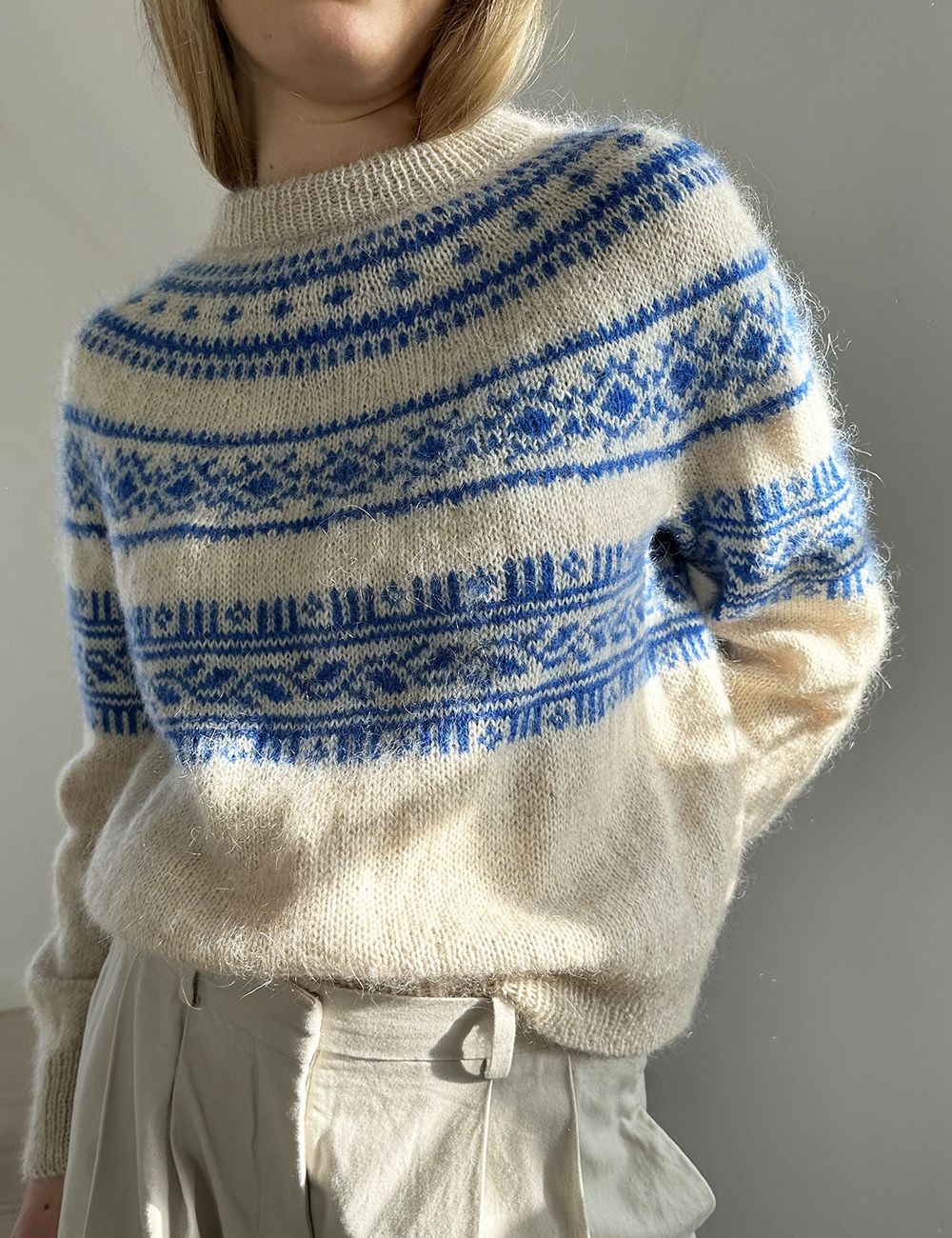 Porcelain Yoke Sweater Porcelain Yoke Sweater
