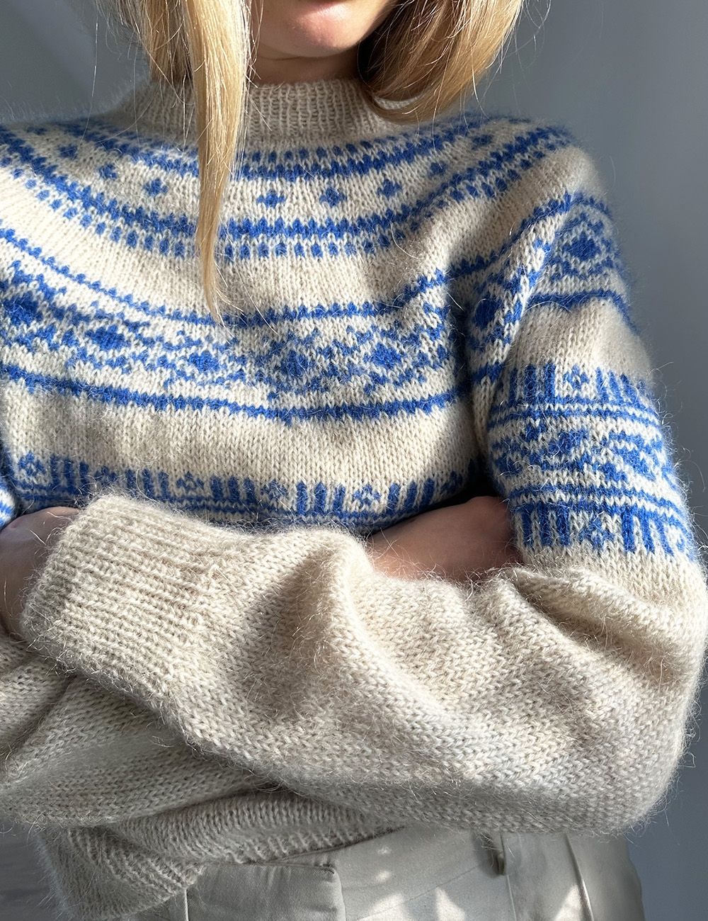 Porcelain Yoke Sweater Porcelain Yoke Sweater