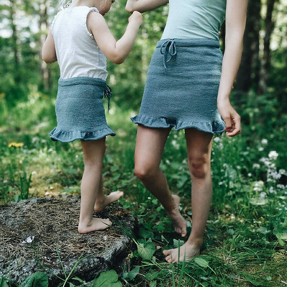 Sommerfuglskjørt Mini Sommerfuglskjørt Mini