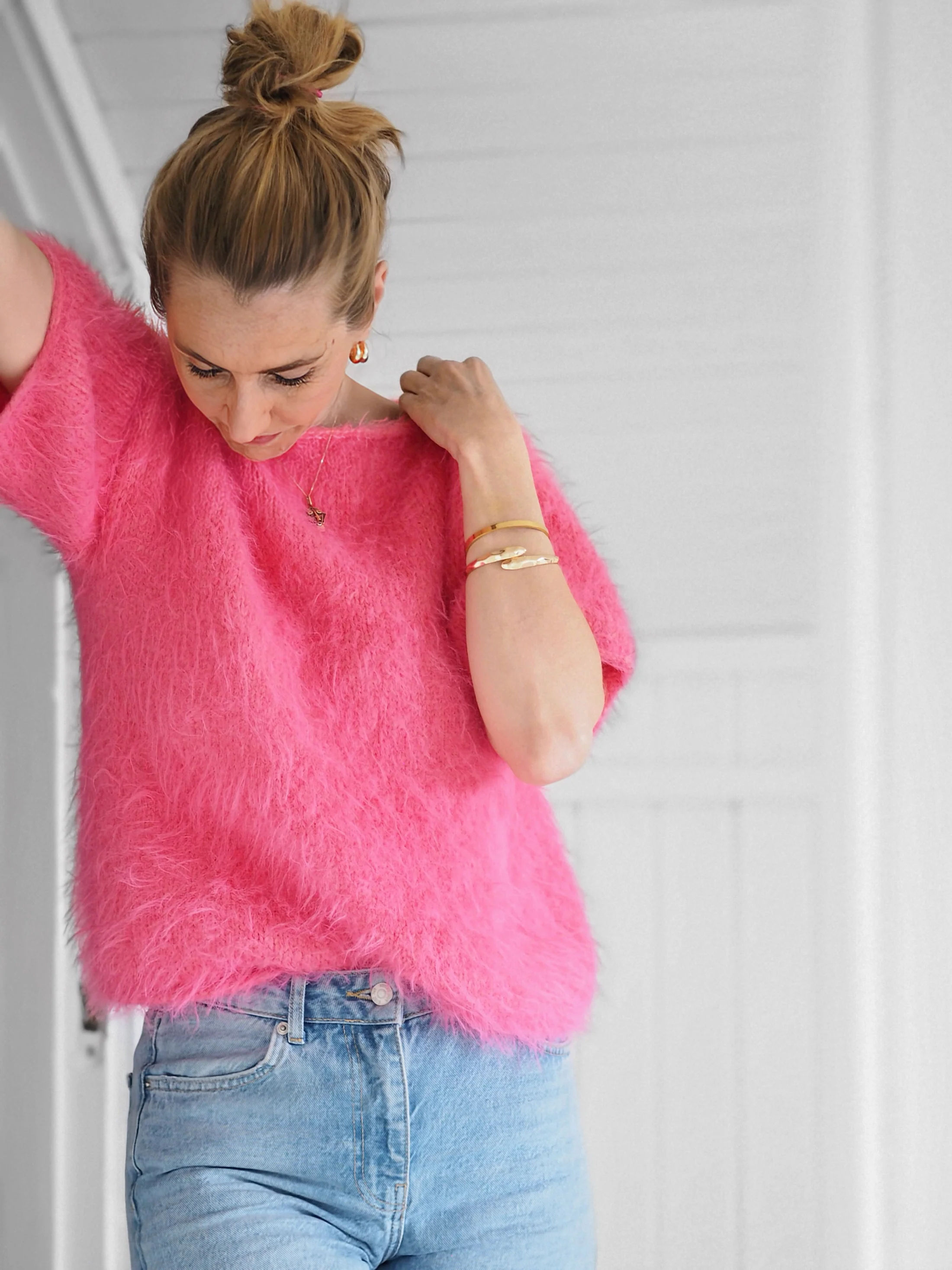 Fuzzy tee Fuzzy tee