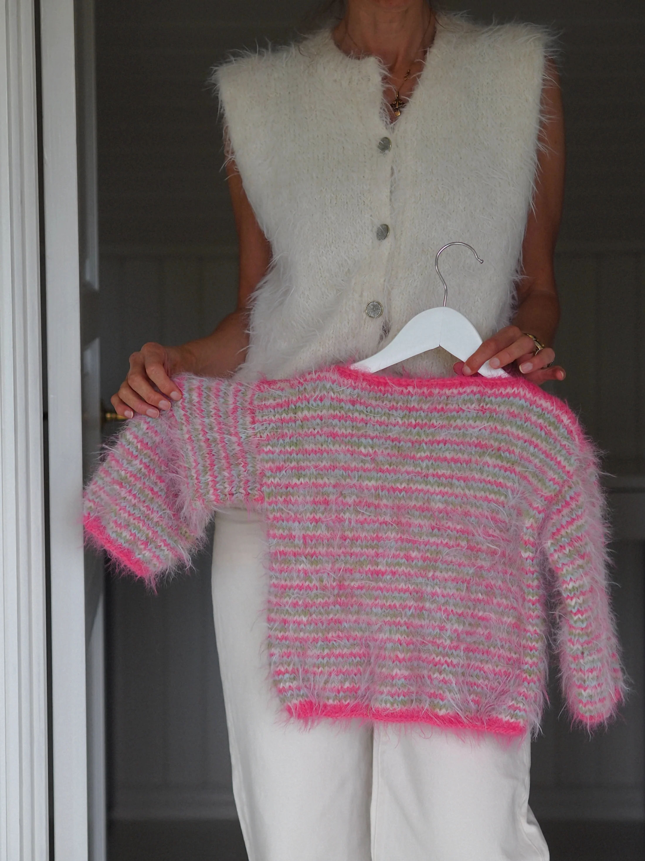 Fuzzy Sweater Barn